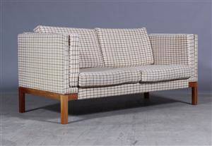 Fritz Hansen. To-pers. sofa