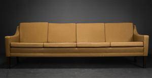 Dansk møbelproducent. Fire-pers. sofa, lænestol samt skammel 3