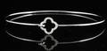Bracelet in 14k  set with brilliant cut diamonds  0.24 ct