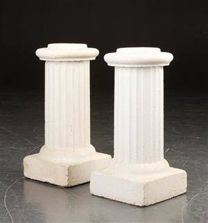 Par piedestaler, beton 2