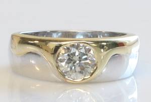 Brillantring ca. 1.00 ct