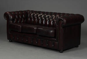 Chesterfield tre-pers. sofa Tre-pers. 