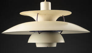 Poul Henningsen. PH5, hvid
