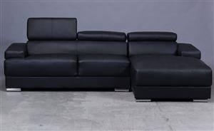 3 pers. sofa med chaiselong - Model Laura