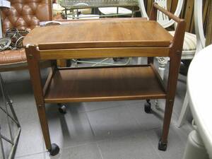 Serveringsvagn, Teak
