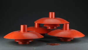 Poul Henningsen. Fire PH4 pendler 4 
