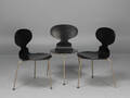 Arne Jacobsen, trebenta stolar Myran3100, 3 st