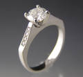 Brillant ring ca. 1.12 ct.