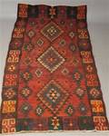 Harsin Kilim tæppe, 352 x 170 cm.