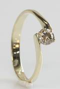 Brillantring, ca. 0.28 ct.