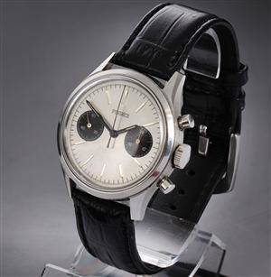 Kienzle Chronograph.  Vintage herreur i stål, 1960´erne