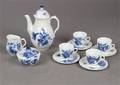 Royal Copenhagen. Blå Blomst barnekaffeservice af porcelæn 11