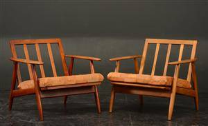 H. J. Wegner - Par lænestole af bøg 2