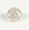Uindfattet diamant, ca. 1.58 ct 