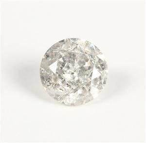 Uindfattet diamant, ca. 1.02 ct 