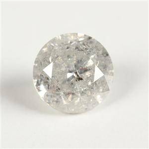 Uindfattet diamant, ca. 1.26 ct 