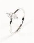Ring, 14 kt guld, brillant