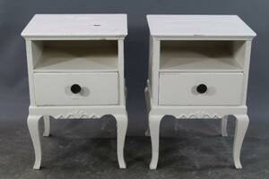 Sängbord i rokokostil 2 st