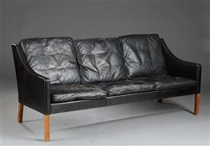 Børge Mogensen. Tre-pers. sofa, model 2209  