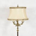 GOLVLAMPA, mässing, 1900-tal.
