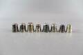 Fingerborgar i silver 8 st