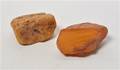 Dansk Rav - 2 ravklumper på ca. 47,9 gram . og 40,3 gram 2