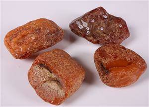 Ravstykker ca. 273 gr. 