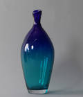 Vicke Lindstrand, Kosta, vas, 1950-tal, höjd 36 cm
