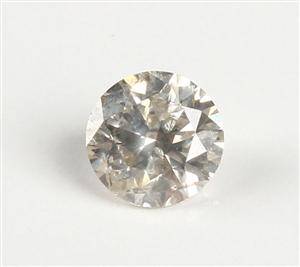 Uindfattet diamant, ca. 0.50 ct 