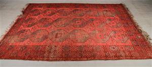 Handknuten Afghan, 268 x 338 cm, Semiantik