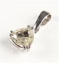 Brillantvedhæng af guld, ca. 1.02 ct