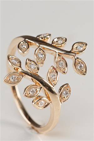 Diamantring ca. 0,25 ct.