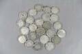 Svenska silvermynt 1 kr 1875-1942, 20 st, 1942-1968 4 st