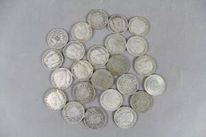 Svenska silvermynt 1 kr 1875-1942, 20 st, 1942-1968 4 st