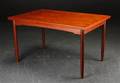 Spisebord af teak, hollandsk udtræk, 1950erne, dansk møbelproducent