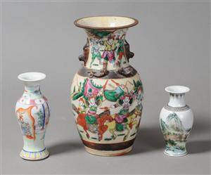 Kinesiske vaser af porcelæn, 1800- og 1900-tallet 3