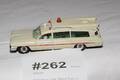 Ambulans i plåt, Dinky Toys, L 12 cm