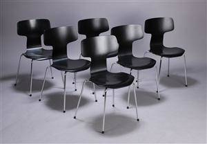 Arne Jacobsen. T-stole, model 3103 6