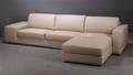 Tre pers. sofa med chaiselong