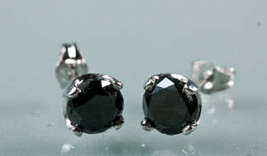 Par diamantørestikker ca. 2,00 ct.