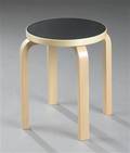Alvar Aalto for Artek. Taburet model E60, birksort