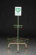 BP gas. Camping gasflaskeholder, 1960´erne