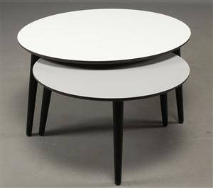 Par ovale indskudsborde 2