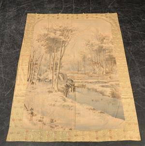 Gobelin hidrørende fra Holsteinsborg, 1800-tallet