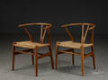  Hans J. wegner. Et  par Y stole af egetræ 2. 