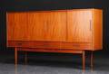Dansk møbeldesign. Skænk af teak, 1970´erne