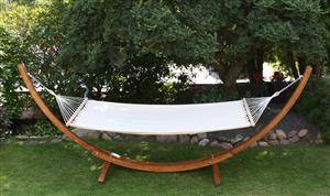 Stor hængekøje. Stel af russisk lærketræ.