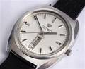Jules Jürgensen. Vintage herreur i stål med day-date