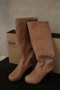 Sanita, WOOD-TRINETTE PLATEAU BOOT, Str. 38, farve Rosa Oil nubuck Leather