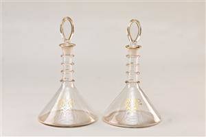 To karafler med monogram 2